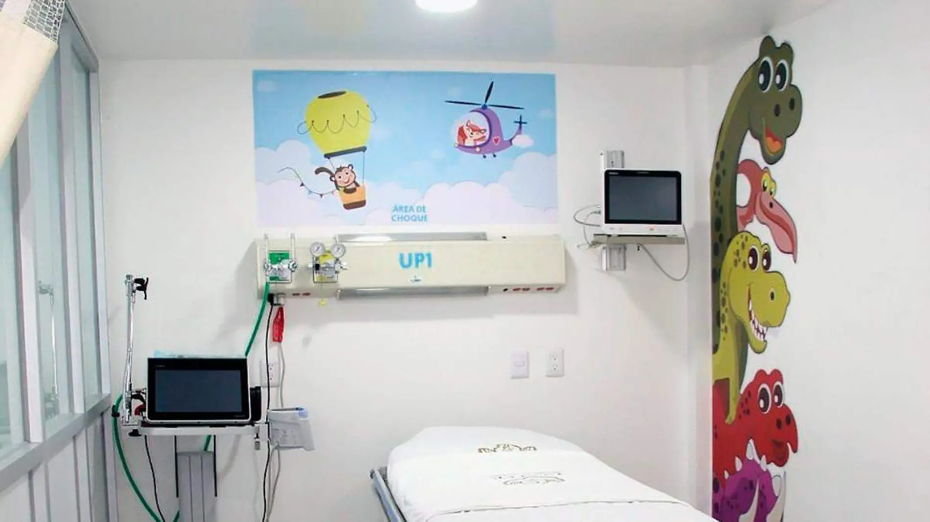 Unidad de Urgencias Pediátricas en el hospital del ISSSTE Zacatecas